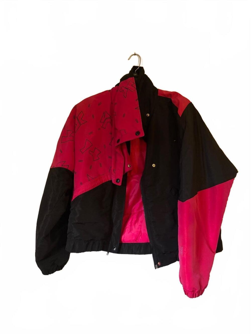 Vintage Nils Colorblock Bomber Jacket Size 6